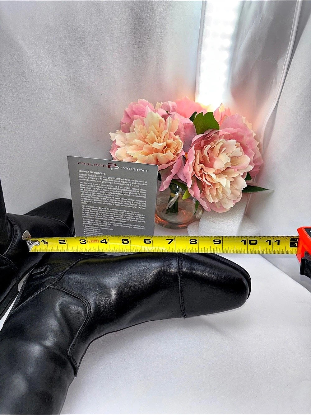 Parlanti New Tall Equestrian Women’s EU37 MH+ ShowJumping Riding Boots Black#DA1